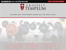 Tablet Screenshot of crossfittemplum.com